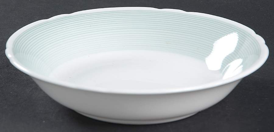 13706-G (Green) Fruit/Dessert (Sauce) Bowl by Shelley-1