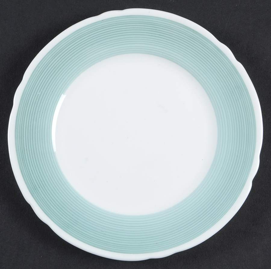 13706-G (Green) Bread & Butter Plate by Shelley-1