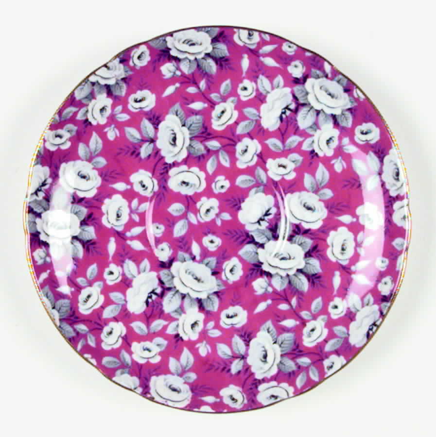Tapestry Rose Saucer by Shelley-1