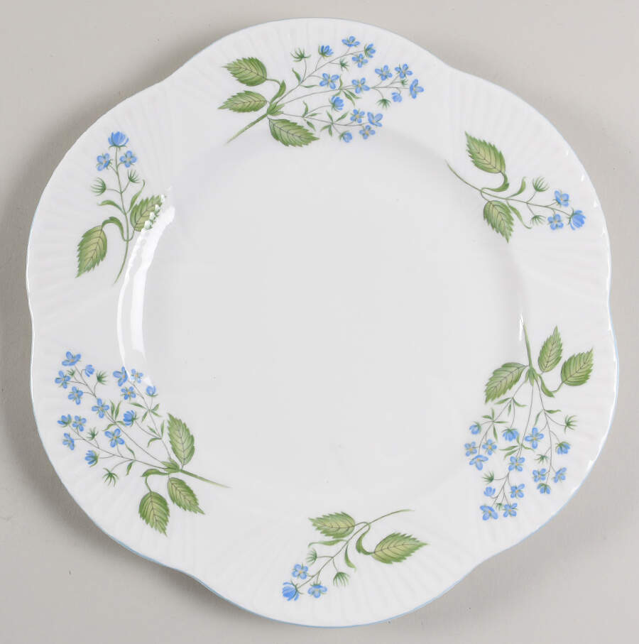 American Brooklime Dinner Plate by Shelley-1