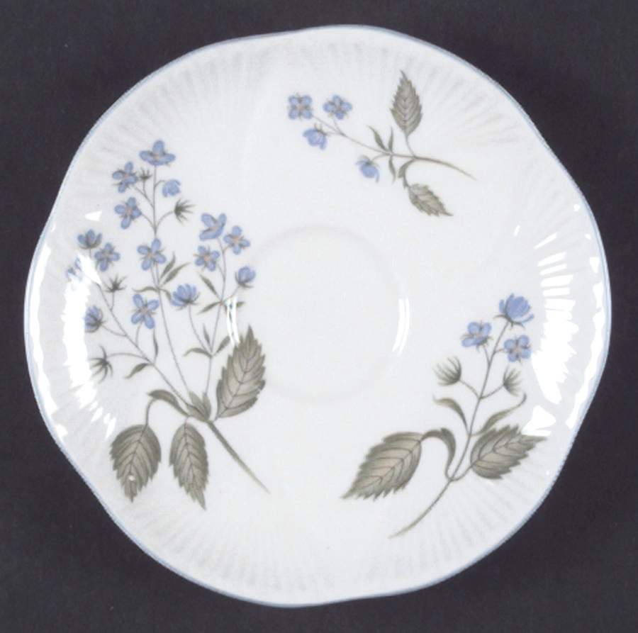 American Brooklime Saucer by Shelley-1