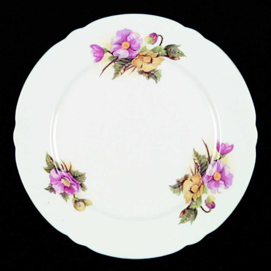 Begonia (Gainsborough) Salad Plate by Shelley-1