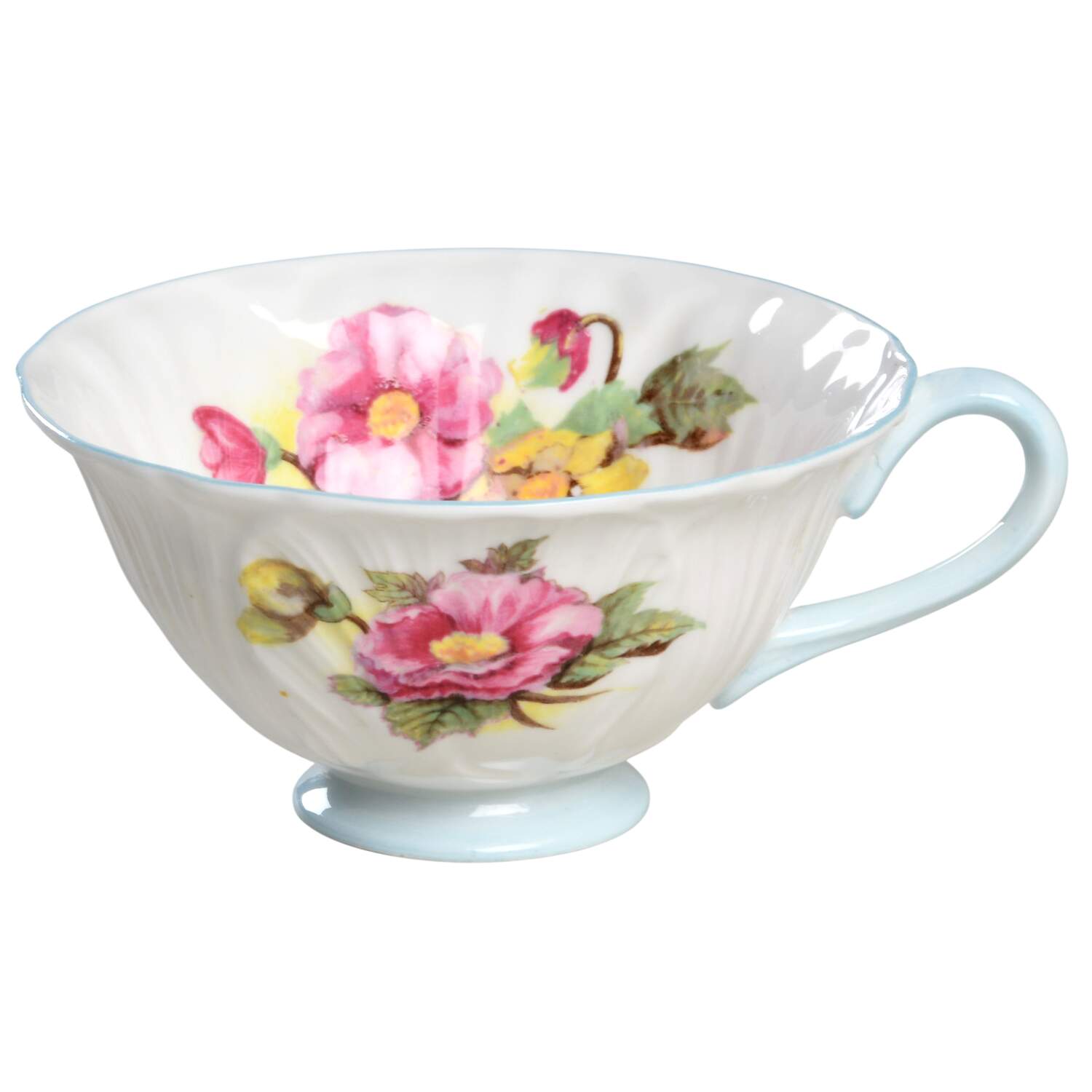 Begonia (Oleander Shape) Footed Cup by Shelley-1
