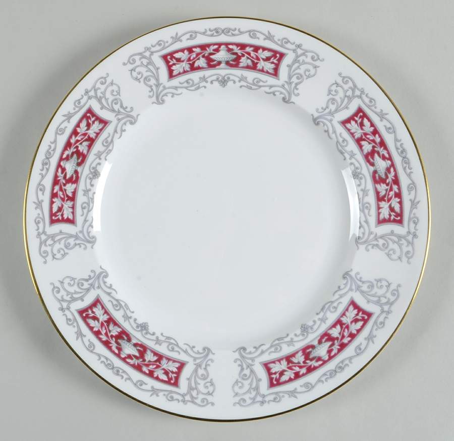 Blenheim Maroon Dinner Plate by Shelley-1