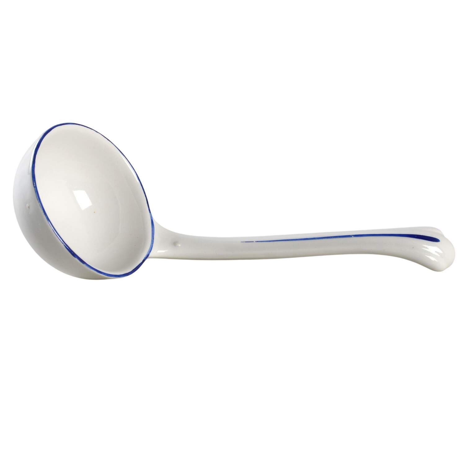 Blue Iris Gravy Ladle Solid Piece by Shelley-1