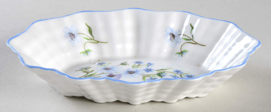Blue Rock (Dainty Shape) Nut Dish by Shelley-1
