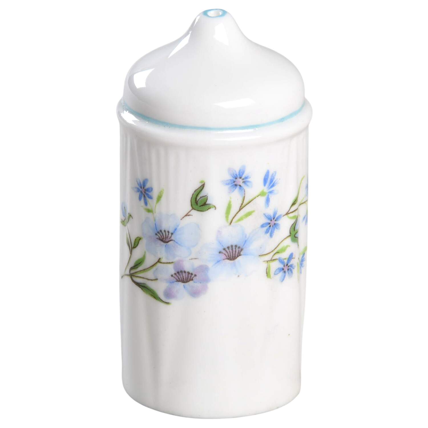 Blue Rock (Dainty Shape) Salt Shaker by Shelley-1