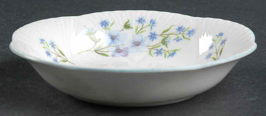 Blue Rock (Dainty Shape) Fruit/Dessert (Sauce) Bowl by Shelley-1