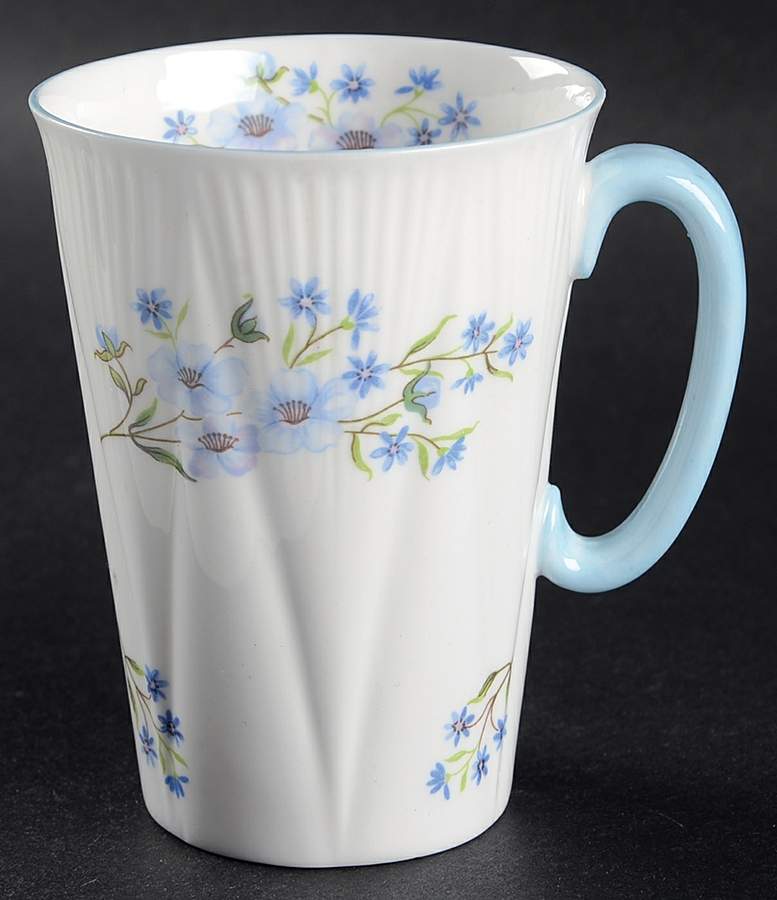 Blue Rock (Dainty Shape) Mug by Shelley-1