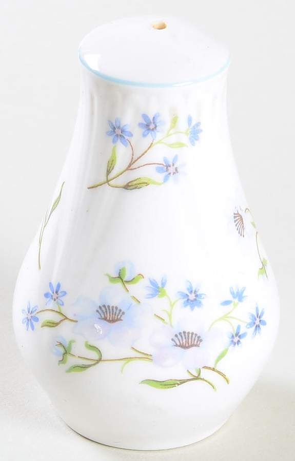 Blue Rock (Dainty Shape) Salt Shaker by Shelley-1