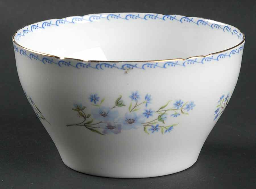 Blue Rock Cranberry Bowl by Shelley-1