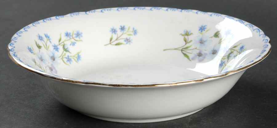 Blue Rock Coupe Cereal Bowl by Shelley-1