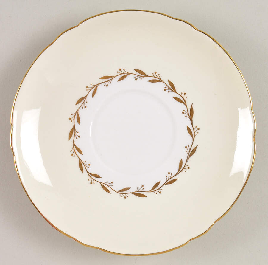 Bridal Wreath Saucer by Shelley-1