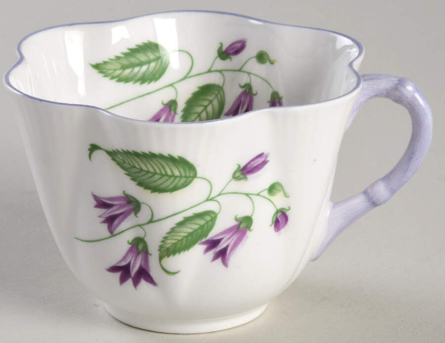 Campanula (Dainty) Flat Cup by Shelley-1