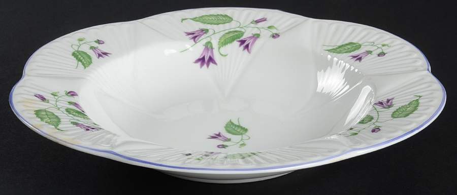 Campanula (Dainty) Rim Soup Bowl by Shelley-1