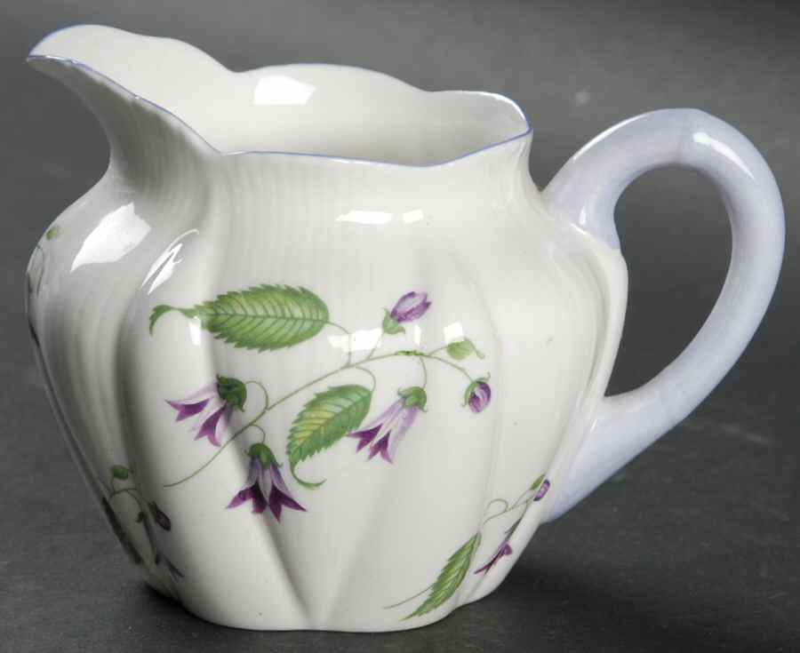 Campanula (Dainty) Creamer by Shelley-1