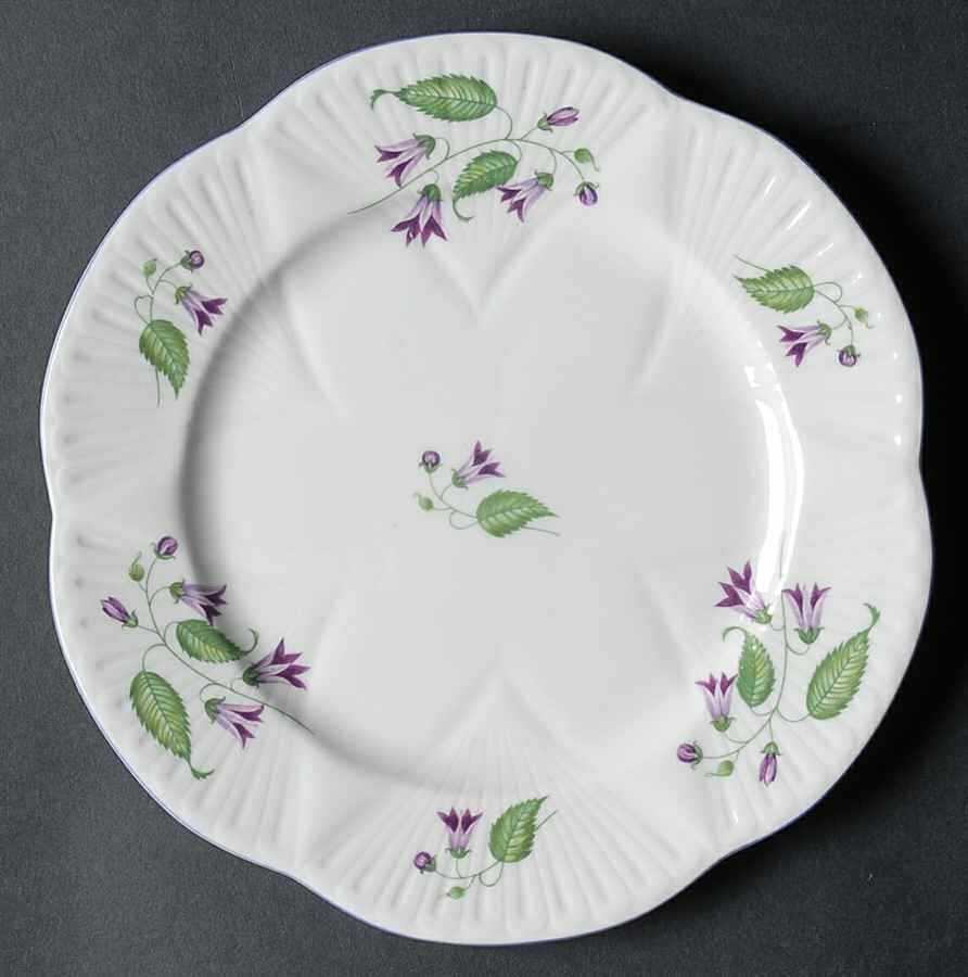 Campanula (Dainty) Salad Plate by Shelley-1
