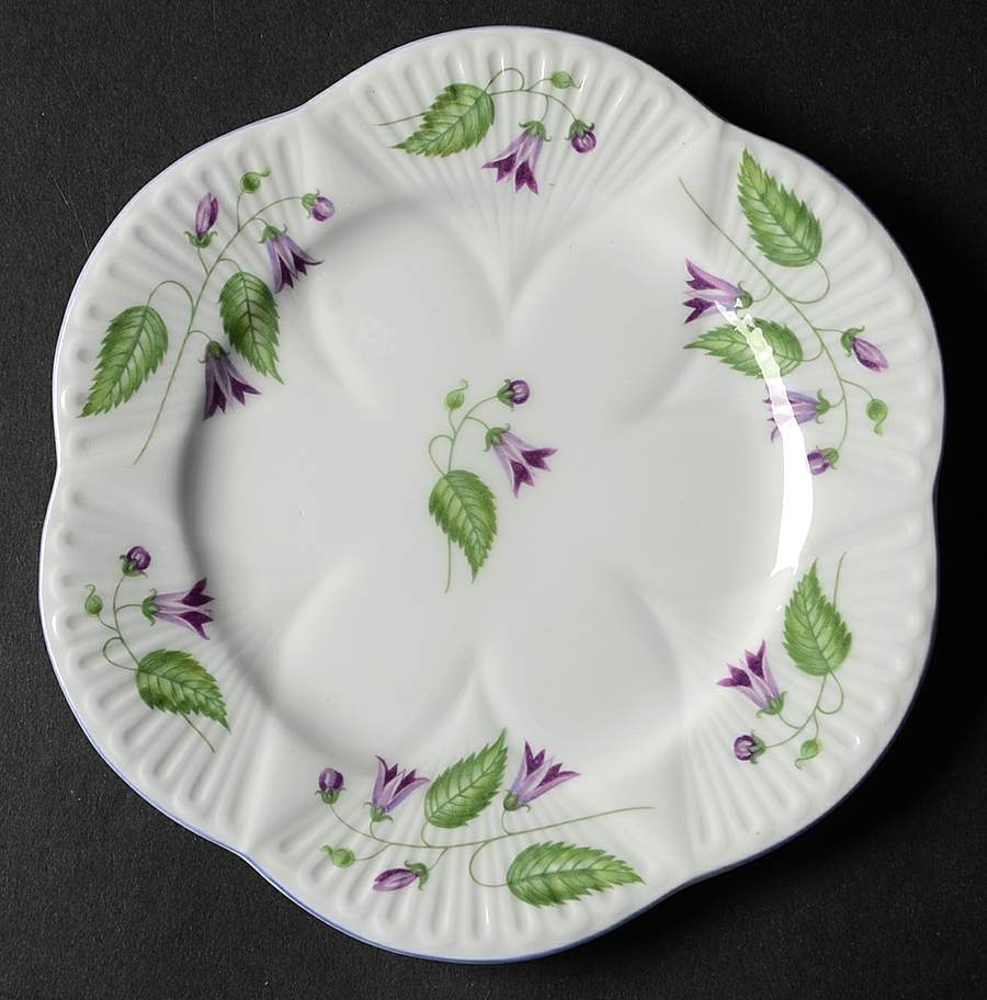 Campanula (Dainty) Bread & Butter Plate by Shelley-1