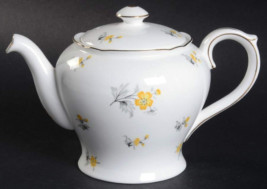 Charm Mini Teapot & Lid by Shelley-1
