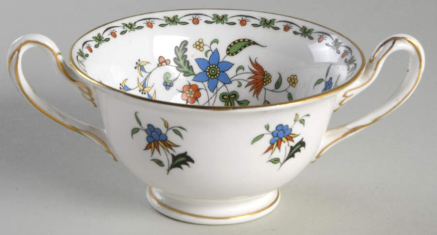 Chelsea Footed Bouillon Cup by Shelley-1