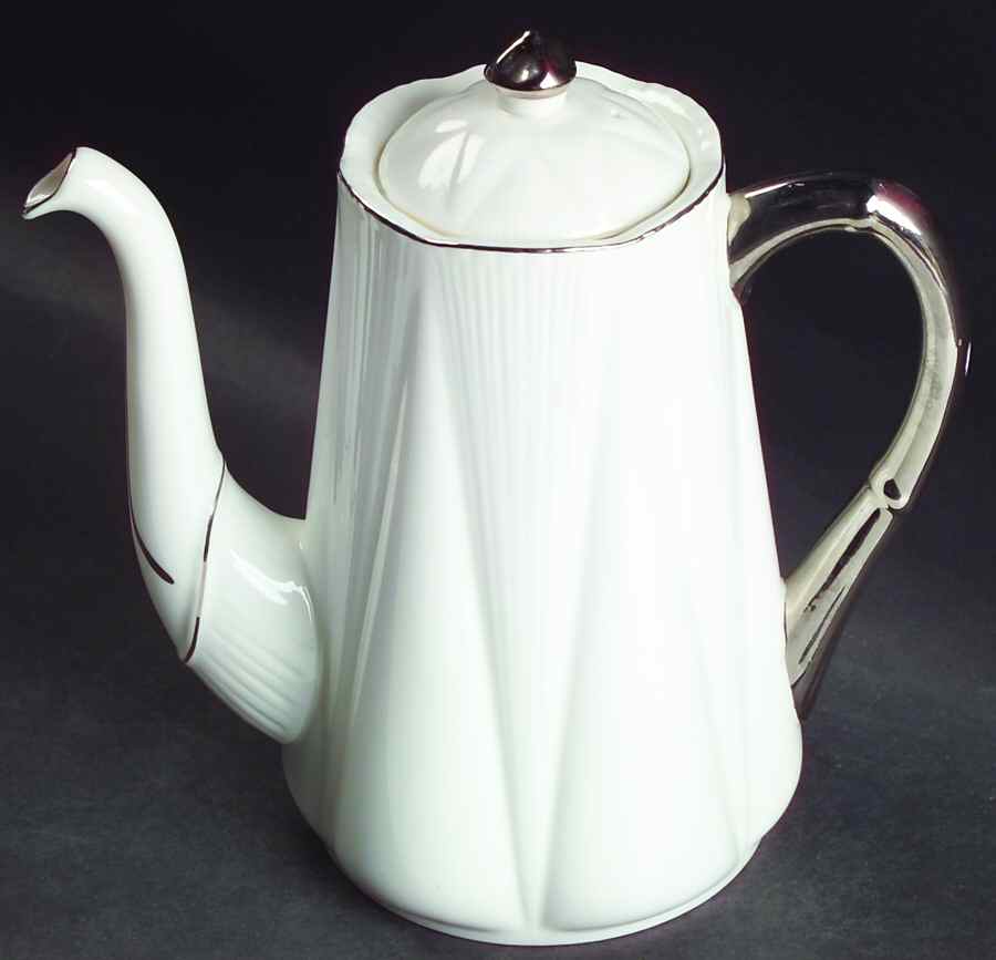 Claire De Lune Mini Coffee Pot & Lid by Shelley-1