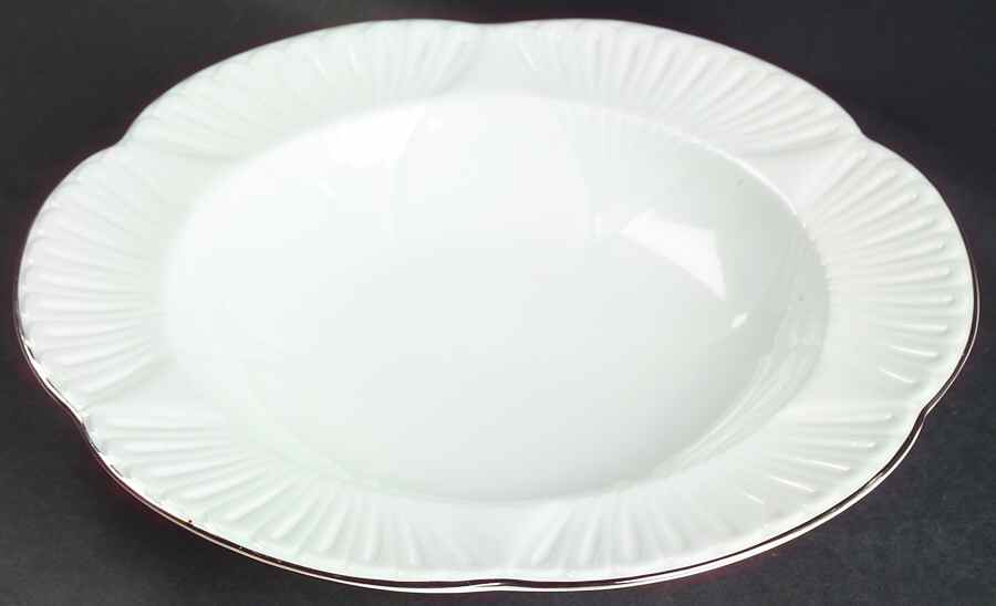 Claire De Lune Large Rim Soup Bowl by Shelley-1
