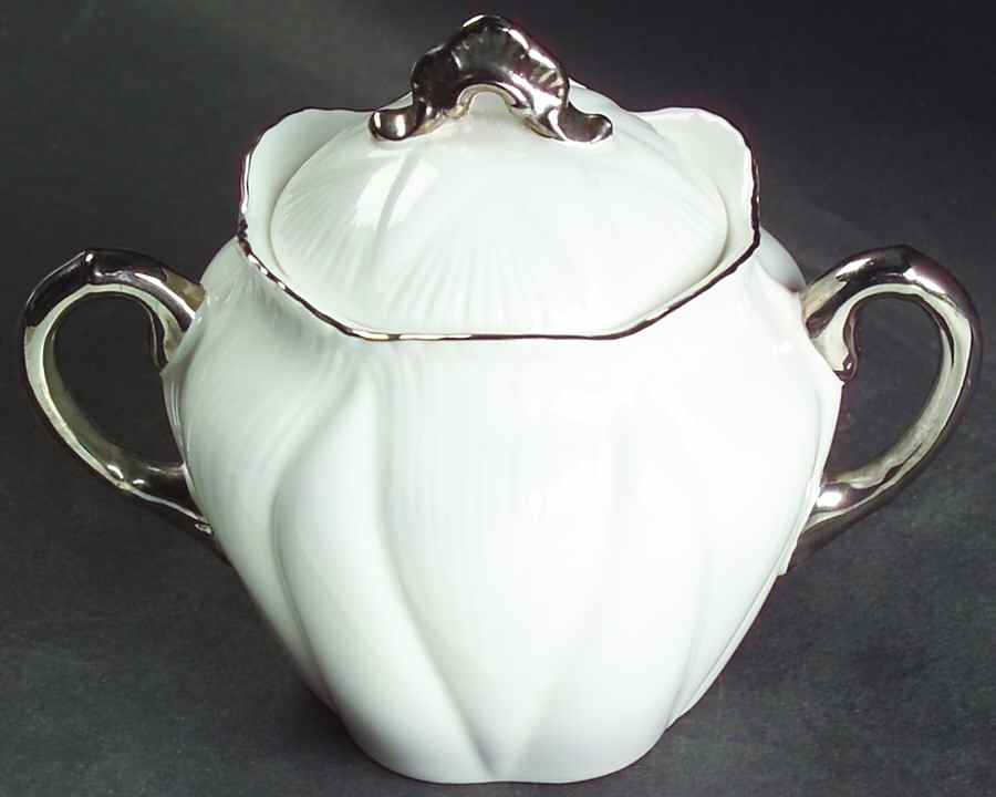 Claire De Lune Sugar Bowl & Lid by Shelley-1