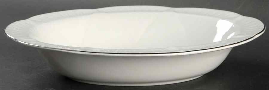 Claire De Lune 9" Oval Vegetable Bowl by Shelley-1