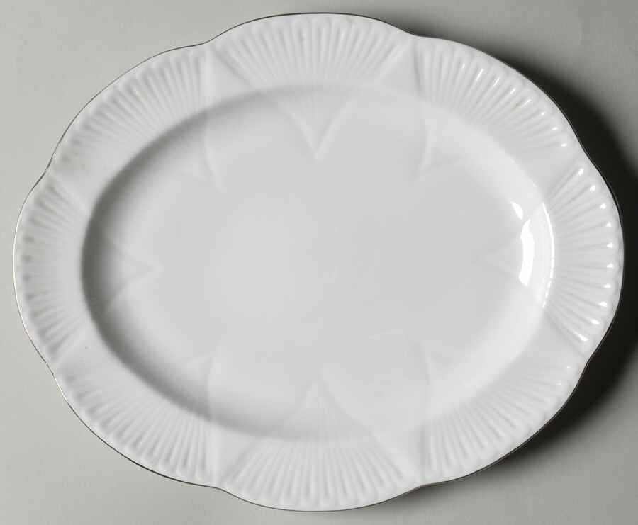 Claire De Lune 10" Oval Serving Platter by Shelley-1