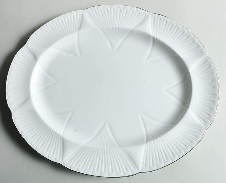 Claire De Lune 15" Oval Serving Platter by Shelley-1