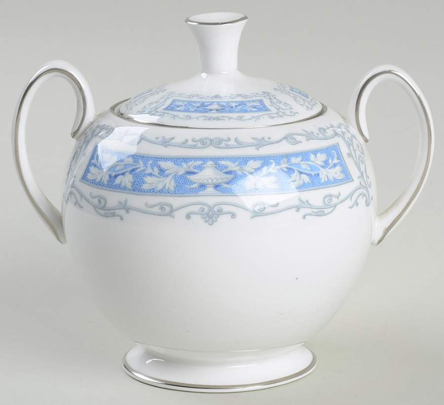 Columbia Sugar Bowl & Lid by Shelley-1