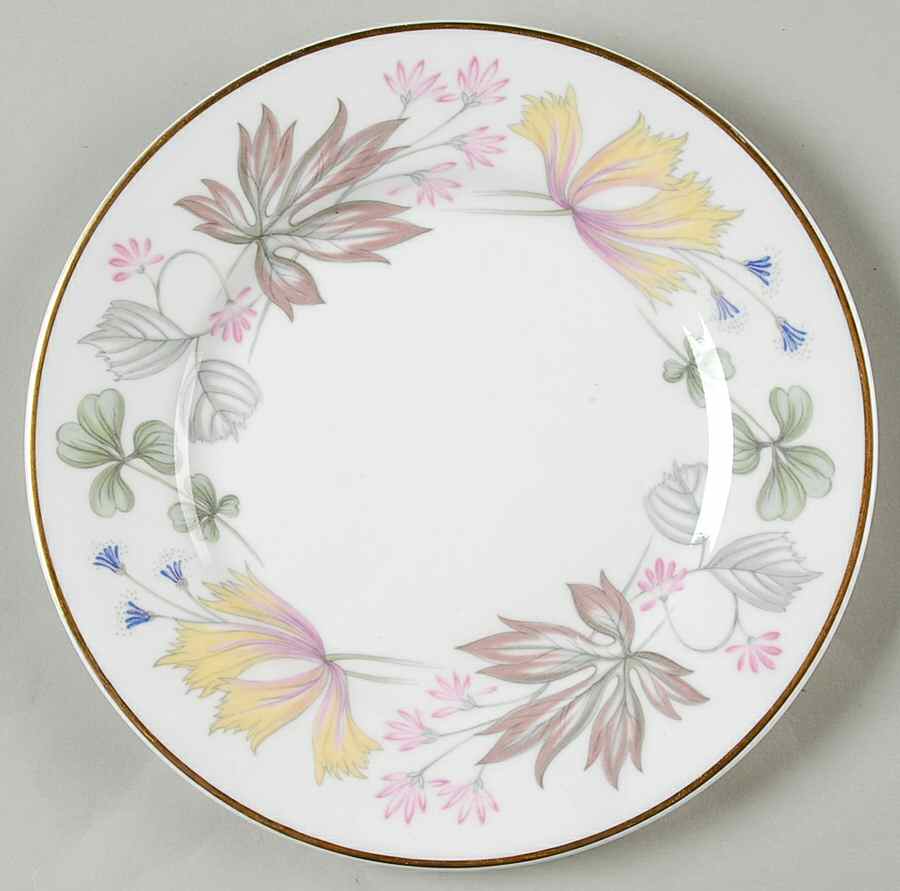 Columbine (Smooth) Bread & Butter Plate by Shelley-1