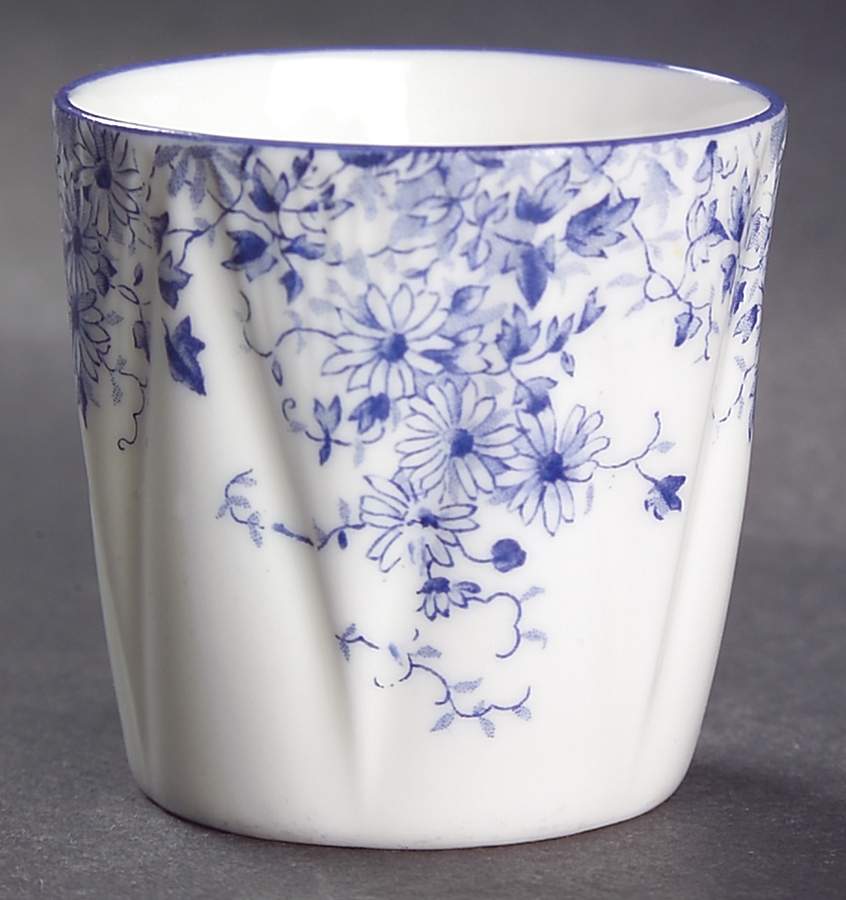 Dainty Blue Single Egg Cup by Shelley-1
