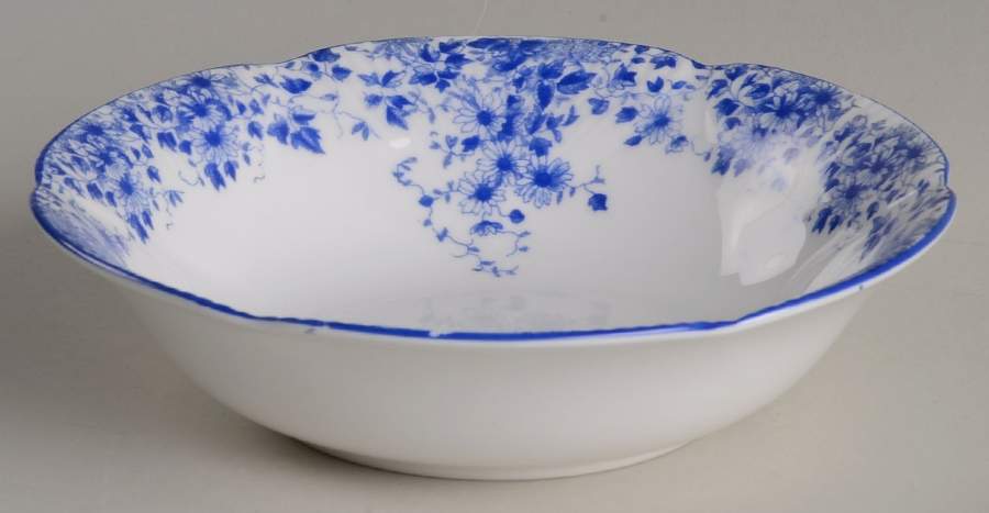 Dainty Blue Fruit/Dessert (Sauce) Bowl by Shelley-1