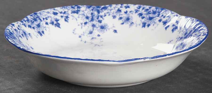 Dainty Blue Fruit/Dessert (Sauce) Bowl by Shelley-1