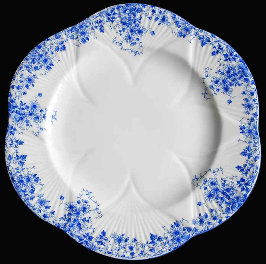 Dainty Blue Luncheon Plate by Shelley-1