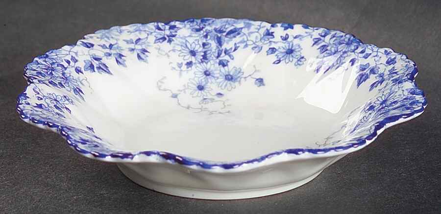 Dainty Blue 4" Round Sweet Meat Dish by Shelley-1