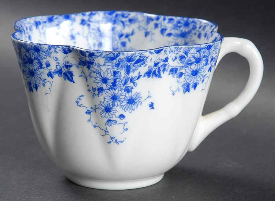 Dainty Blue Snack Cup by Shelley-1