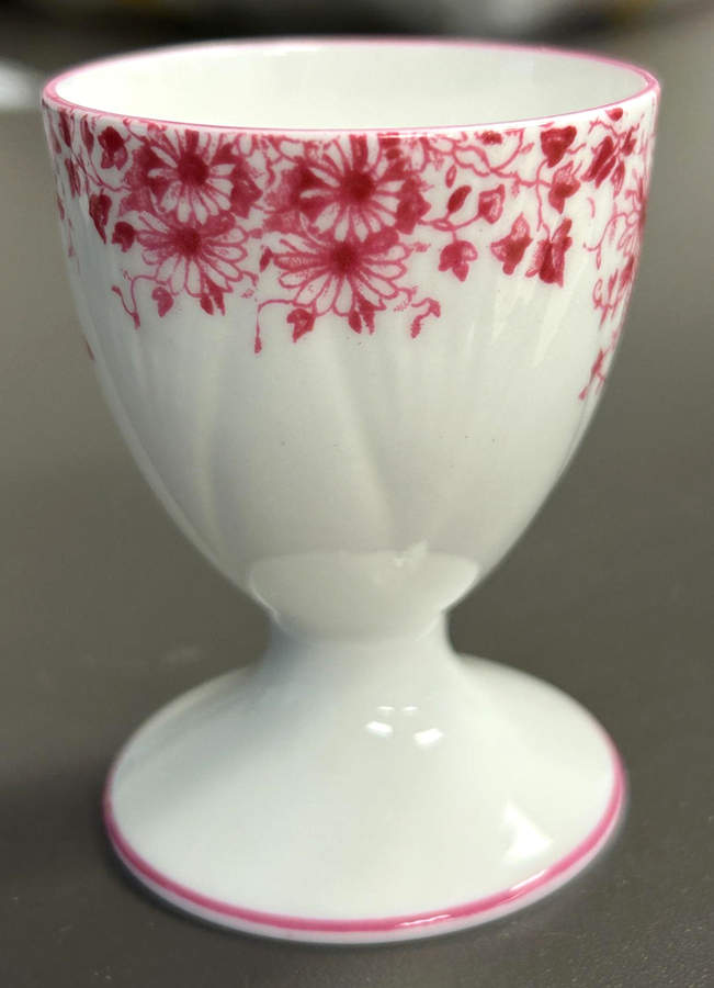 Dainty Pink Single Egg Cup by Shelley-1