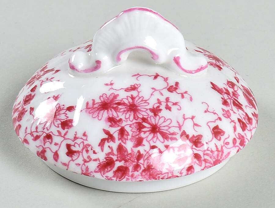 Dainty Pink Lid for Sugar Bowl by Shelley-1