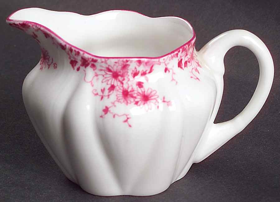 Dainty Pink Individual Creamer by Shelley-1