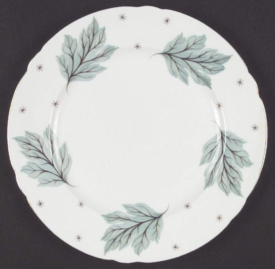 Drifting Leaves Salad Plate by Shelley-1