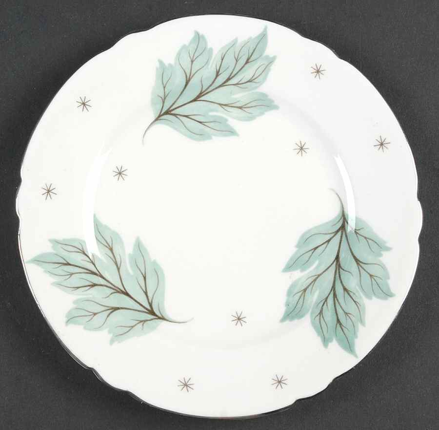 Drifting Leaves Bread & Butter Plate by Shelley-1