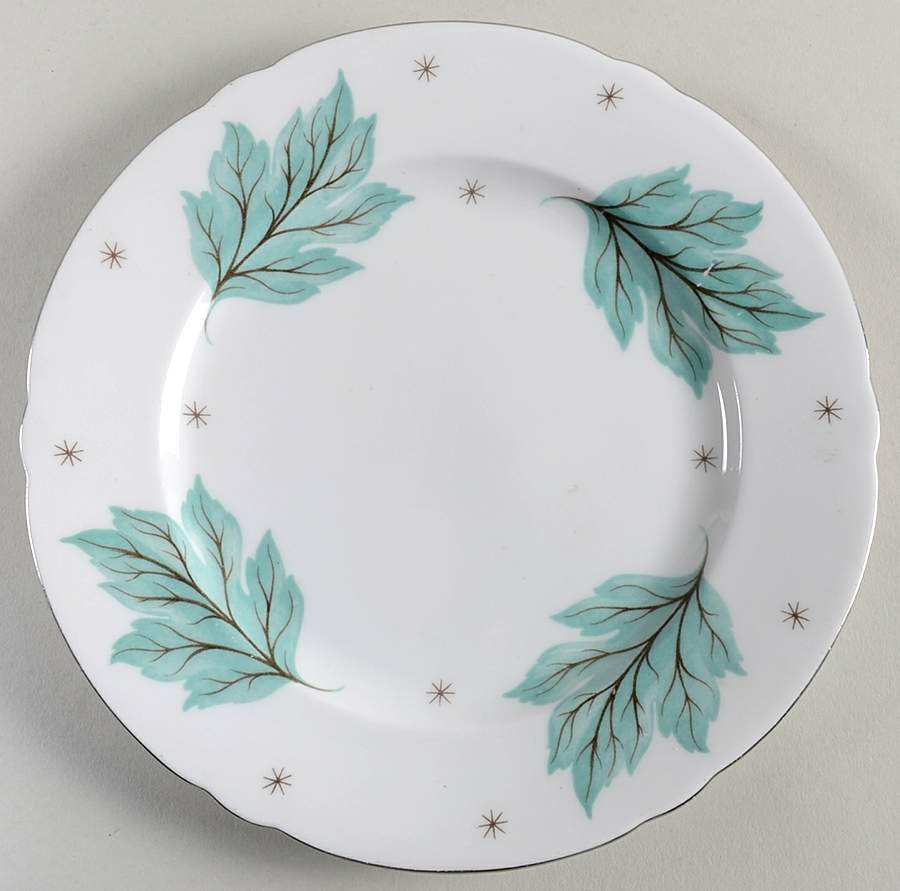 Drifting Leaves Dessert/Pie Plate by Shelley-1