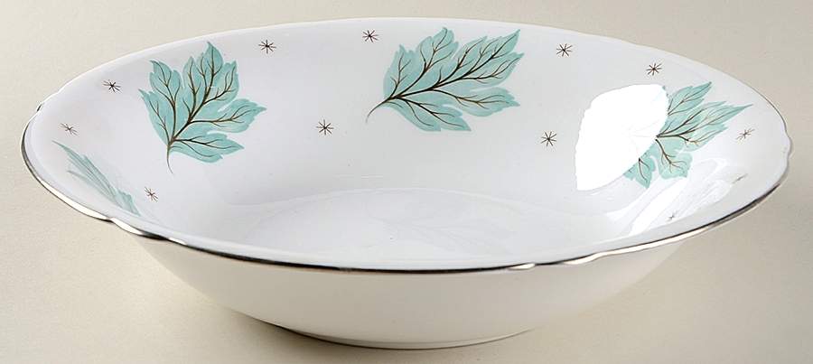 Drifting Leaves 9" Round Vegetable Bowl by Shelley-1