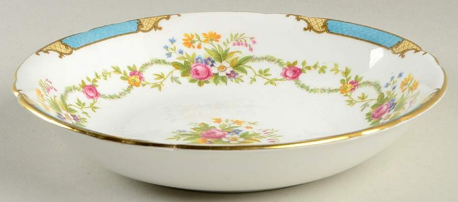 Dubarry Blue Coupe Soup Bowl by Shelley-1