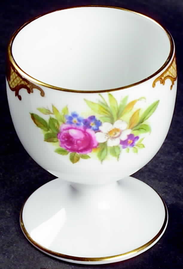 Dubarry Maroon Single Egg Cup by Shelley-1