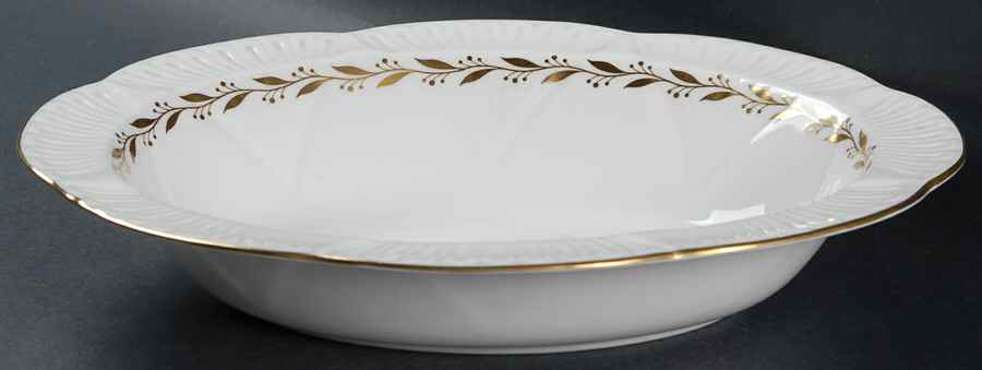 Elegance 10" Oval Vegetable Bowl by Shelley-1