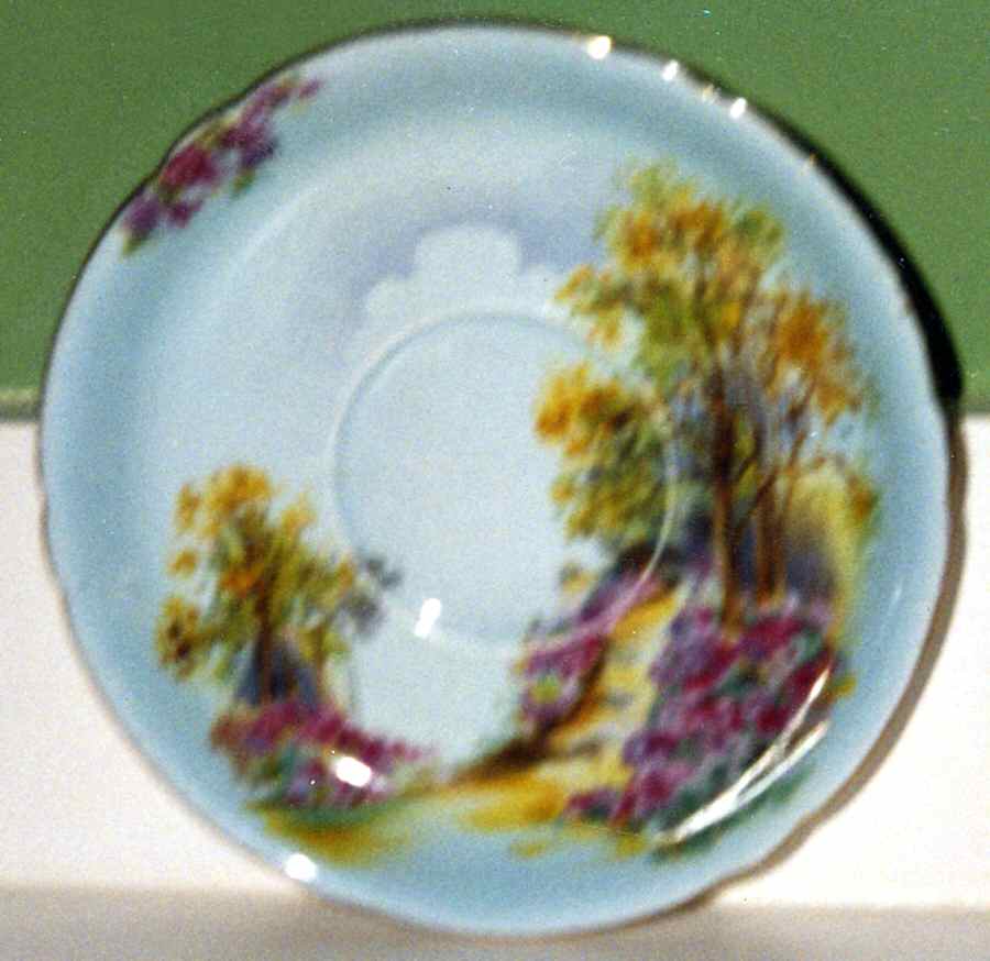 Englands Charm Saucer by Shelley-1