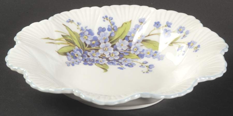 Forget Me Not Nut Dish by Shelley-1
